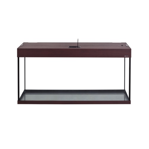 Детальная картинка Аквариум AquaPlus LUX П264 махагон (121х41х61 см) стекло 8 мм, прямоугольный, 237 л., с лампами Т8 2х38 Вт, аквар. коврик фото 3