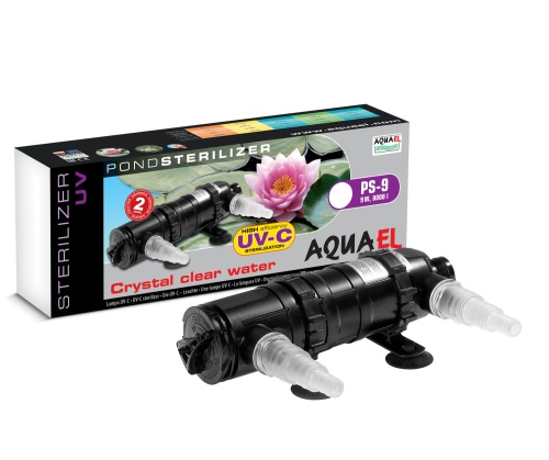 Детальная картинка Стерилизатор AQUAEL STERILIZER UV PS 9W для пруда до 8 m³ (11.5 Вт) фото 3