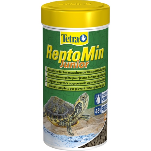 Детальная картинка Корм Tetra ReptoMin Junior 250 мл, минипалочки для молодых водных  черепах 