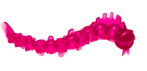 Детальная картинка Игрушка для собак COMFY SNACK сороконожка розовая  22х8см