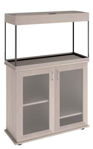 Детальная картинка Аквариум AquaPlus LUX LED П120 выбеленный дуб (81х36х49 см) стекло 6 мм, прямоугольный, 105 л., аквар. коврик фото 4