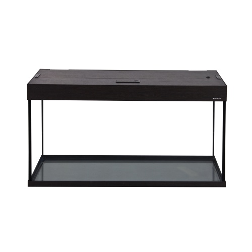 Детальная картинка Аквариум П- 200 LUX LED (101х41х56 см) стекло 6/8 мм, венге, 181 л., аквариумный коврик фото 2