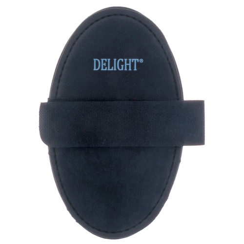 Детальная картинка Щетка DeLIGHT резиновая (мет.зуб) на руку с каплей, для кошек и собак фото 3