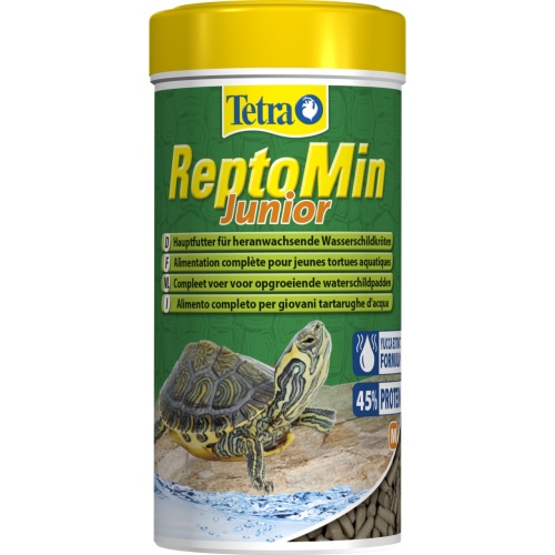Детальная картинка Корм Tetra ReptoMin Junior 250 мл, минипалочки для молодых водных  черепах  фото 3