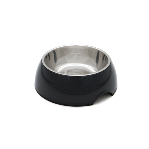 Детальная картинка Миска COMFY MELAMINA 01 L (22х7,5 см) круглая чёрная