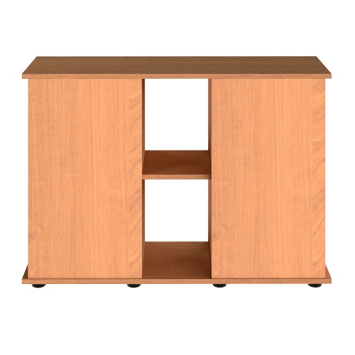 Детальная картинка Подставка AquaPlus 100 (101*41*72 см) две дверки ДСП, бук, в коробке, подходит для модели аквариума LUX П200 фото 2