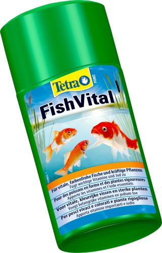 Детальная картинка TetraPond FishVital 250 мл, для создания здоровой биологической среды в пруду,  фото 2