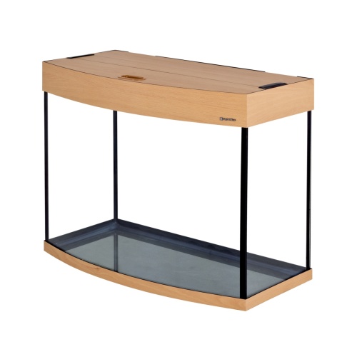 Детальная картинка Аквариум Ф-105 LUX LED (71х36х56 см) стекло 6 мм, бук, 99 л., аквар. коврик