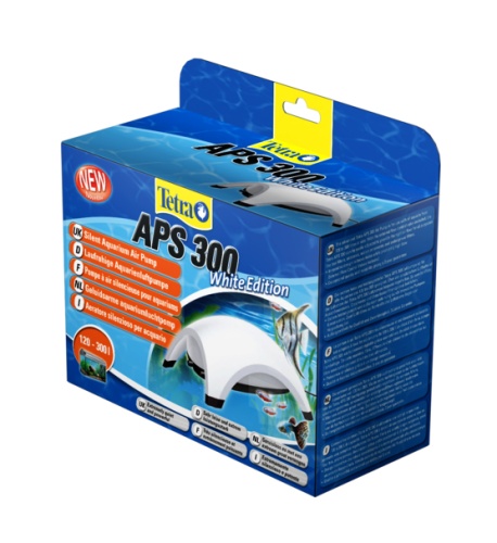 Детальная картинка Компрессор Tetra APS 300 для аквариума 120 - 300 л (300 л/ч, 4.5 Вт, 2 канала, регулируемый), белый фото 9