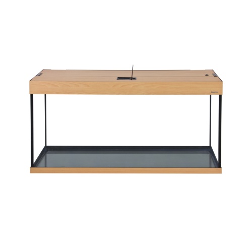 Детальная картинка Аквариум AquaPlus LUX LED П264 бук (121х41х61 см) стекло 8 мм, прямоугольный, 237 л., аквар. коврик фото 6