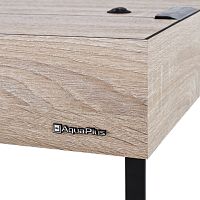 Картинка анонса Аквариум AquaPlus LUX LED П288 дуб сонома (121х41х66 см) стекло 10 мм, прямоугольный, 254 л., аквариумный коврик