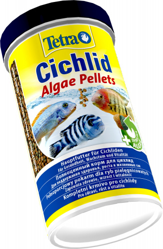 Корм Tetra Cichlid Algae 500 мл, шарики для цихлид, со спирулиной фото 2