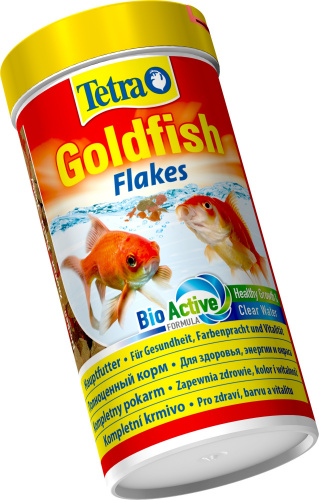Корм Tetra Goldfish Flakes 250 мл, хлопья для золотых рыбок фото 2