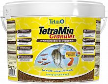 Корм Tetra TetraMin Granules 10 л, гранулы для всех видов рыб
