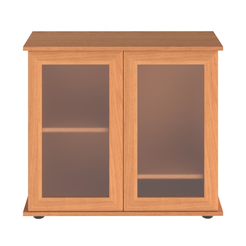 Детальная картинка Подставка AquaPlus 80 (81*36*72 см) две дверки МДФ со стеклом, бук, в коробке, подходит для модели аквариума LUX П120 фото 2