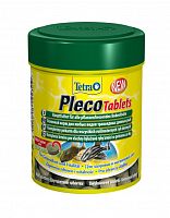 Корм Tetra Pleco Tablets 275 табл., таблетки для крупных травоядных донных рыб со спирулиной
