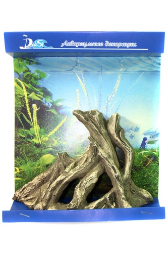 Детальная картинка 672 Грот DEKSI Коряга  21х7х17см, мини-декорация фото 5